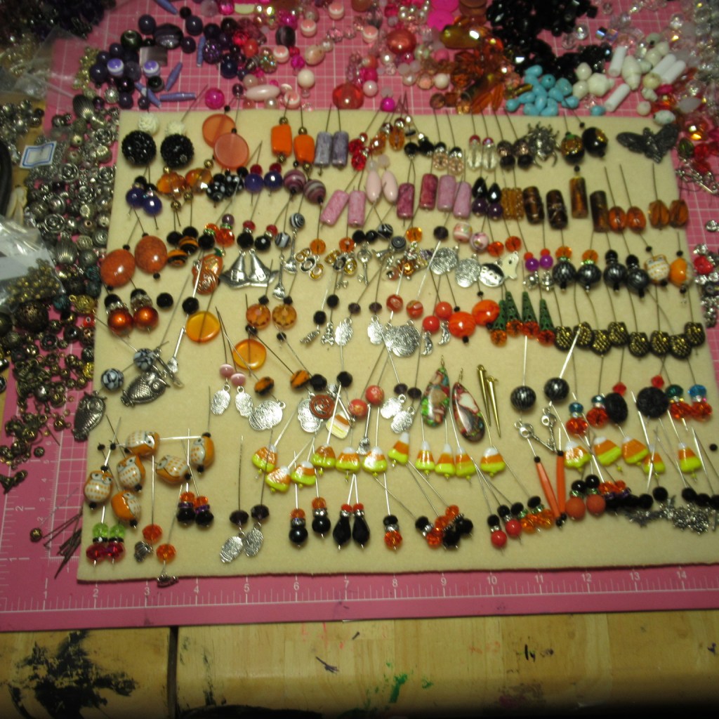 Creating a lot of earrings to&nbsp;sell